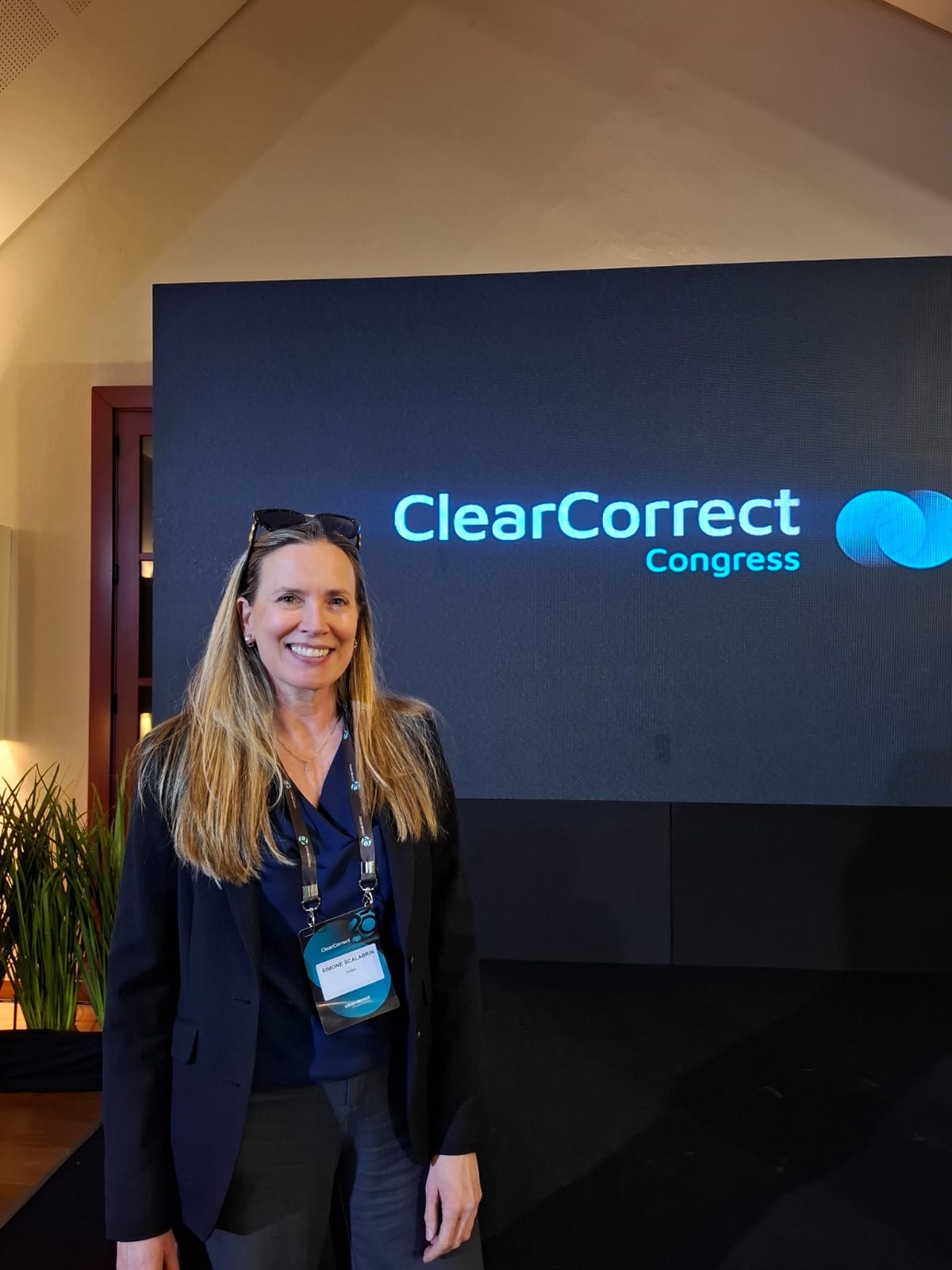 Dra. Simone no ClearCorrect Congress